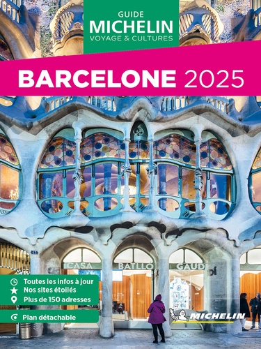 Barcelone. Edition 2025. Avec 1 Plan détachable