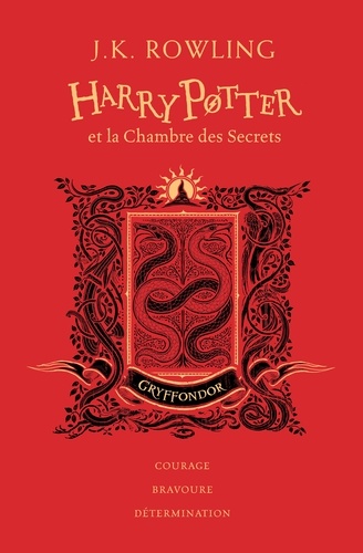 Harry Potter Tome 2 : Harry Potter et la chambre des secrets (Gryffondor). Edition collector