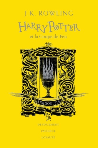 Harry Potter Tome 4 : Harry Potter et la coupe de feu (Poufsouffle). Edition collector