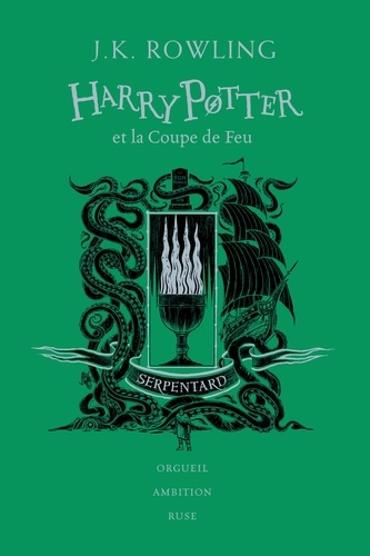 Harry Potter Tome 4 : Harry Potter et la coupe de feu (Serpentard). Edition collector