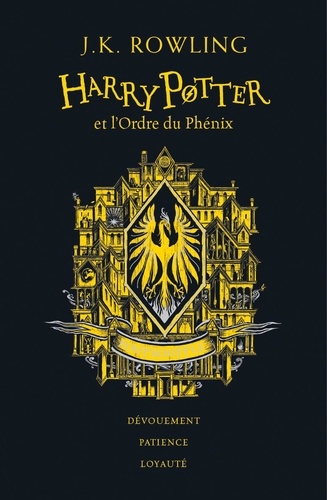 Harry Potter Tome 5 : Harry Potter et l'Ordre du Phénix (Poufsouffle). Edition collector