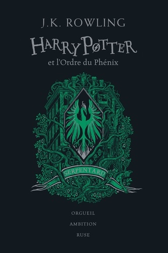 Harry Potter Tome 5 : Harry Potter et l'Ordre du Phénix (Serpentard). Edition collector