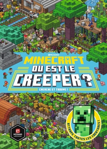 Minecraft : où est le creeper ? Cherche et trouve !