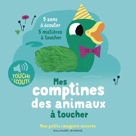 Mes comptines des animaux à toucher