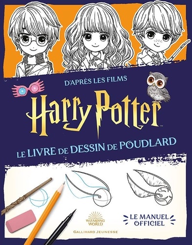 Harry Potter. Le livre de dessin de Poudlard