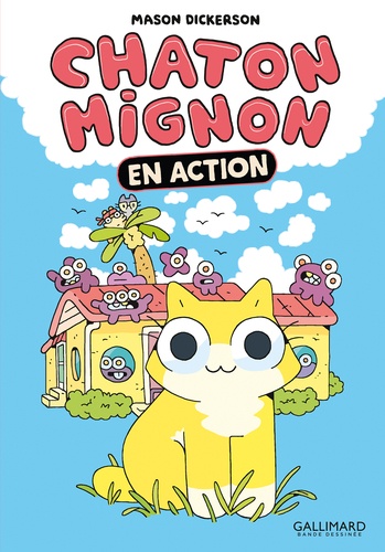 Chaton mignon. En action