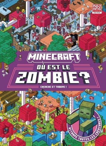 Minecraft : Où est le zombie ? Cherche et trouve !