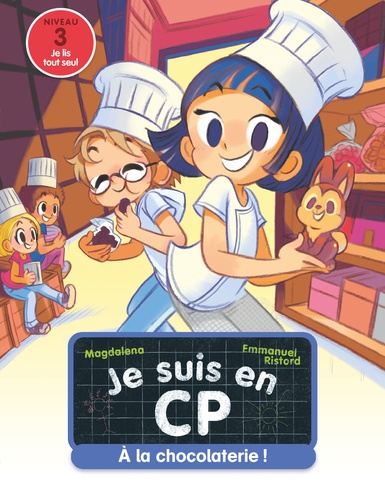 Je suis en CP Tome 32 : A la chocolaterie ! Niveau 3