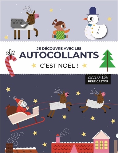 C'est Noël ! Je découvre avec les autocollants