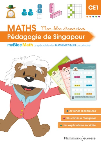 Maths CE1 Mon bloc d'exercices. Pédagogie de Singapour