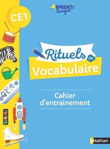 Rituels de vocabulaire CE1. Cahier d'entrainement