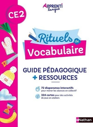 Rituels de vocabulaire CE2. Guide pédagogique + Ressources, Edition 2021