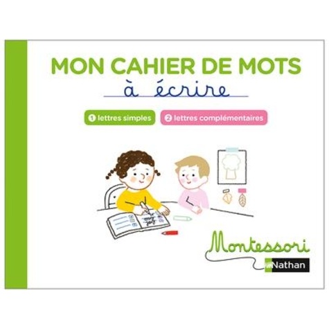 Français Mon cahier de mots à écrire. Lettres simple et complémentaires, Edition 2023