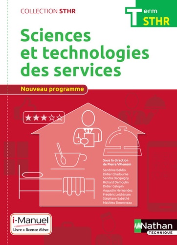 Sciences et technologies des services Tle STHR. Edition 2017