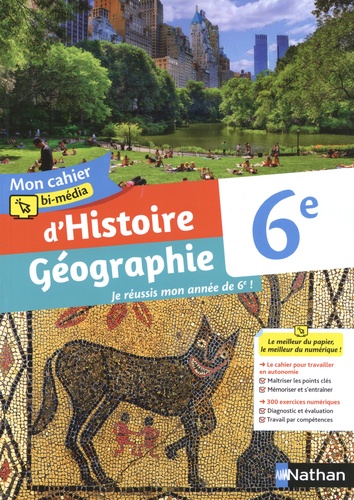 Mon cahier bi-média d'Histoire-Géographie 6e. Edition 2021