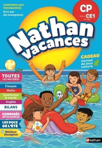 Nathan Vacances Du CP vers le CE1 6/7 ans. Edition 2018