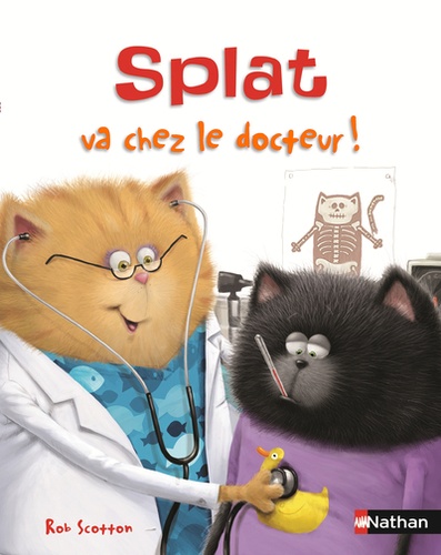 Splat le chat Tome 15 : Splat va chez le docteur