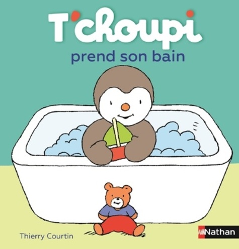 T'choupi prend son bain