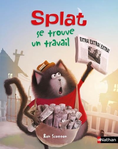 Splat le chat Tome 28 : Splat se trouve un travail