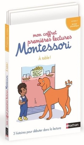 Vite, à table ! 3 histoires pour débuter dans la lecture. Niveau 1 lecture phonétique