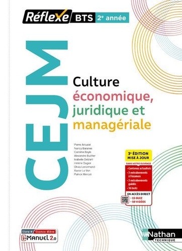 Culture économique juridique et managériale BTS 2e année. 3e édition revue et augmentée