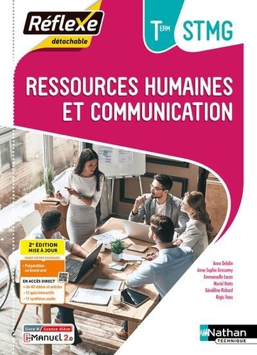 Ressources humaines et Communication Tle STMG Réflexe. Edition 2024