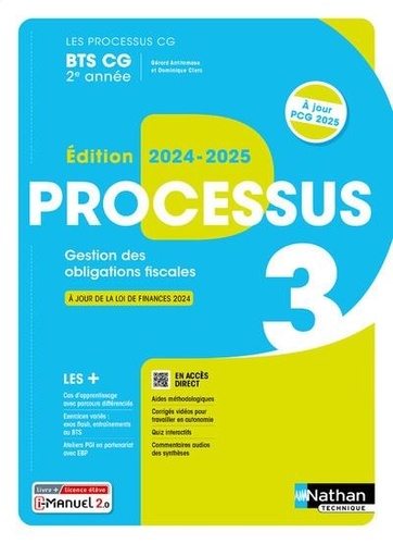 Gestion des obligations fiscales Processus 3 BTS CG 2e année