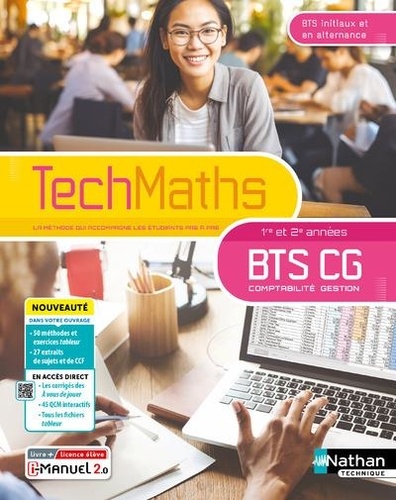 Maths BTS CG 1ère et 2ème années TechMaths