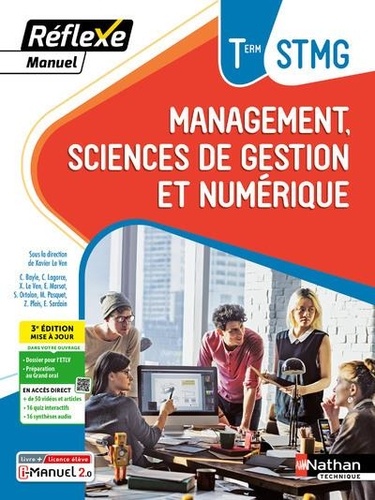 Management, Sciences de gestion et numérique Tle STMG. 3e édition