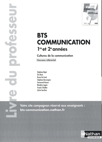 BTS Communication 1re te 2e années. Cultures de la communication, Edition 2024