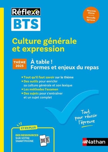 Culture générale et expression BTS. Edition 2025