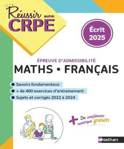 CRPE écrit Compil Maths Français. Edition 2025