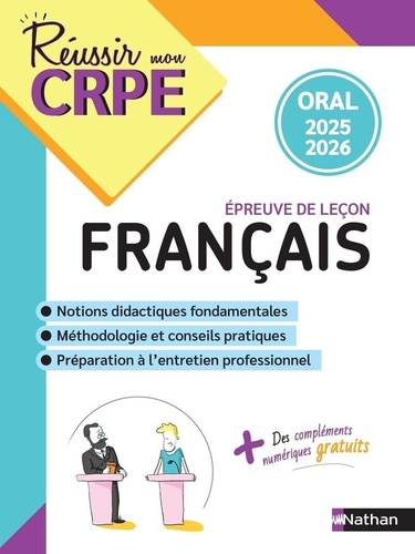 Epreuve de leçon Français. Oral, Edition 2025-2026