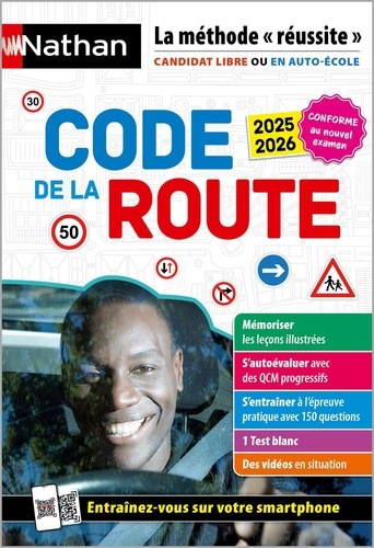 Code de la route. Conforme au nouvel examen, Edition 2025-2026