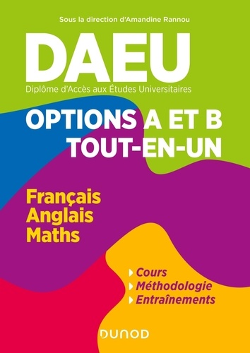 DAEU options A et B. Tout en un