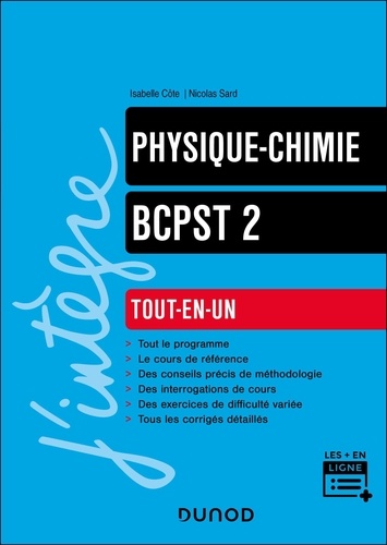 Physique-Chimie BCPST 2e année. Tout-en-un