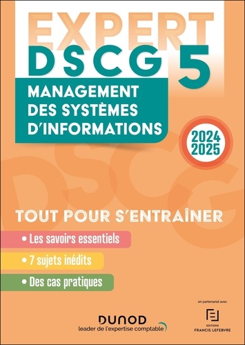 Management des systèmes d'information DSCG 5. Edition 2024-2025