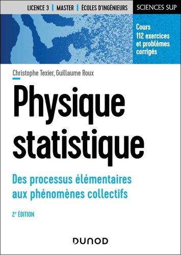 Physique statistique. Des processus élémentaires aux phénomènes collectifs, 2e édition