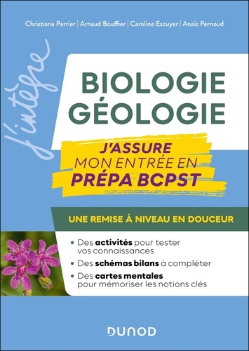 Biologie Géologie. J'assure mon entrée en prépa BCPST