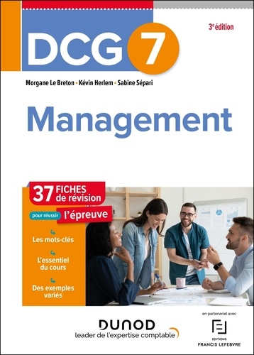 Management DCG 7. Fiches de révision, 3e édition