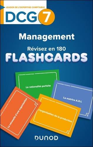 Management DCG 7. Révisez en 180 flashcards !