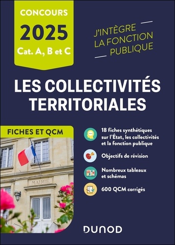 Les collectivités territoriales. Catégories A, B et C, Edition 2025