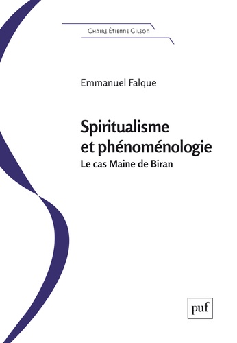 Spiritualisme et phénoménologie. Le 