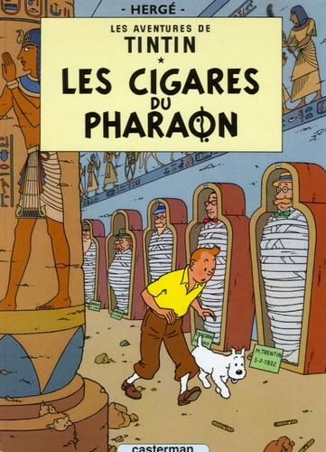 Les Aventures de Tintin Tome 4 : Les cigares du Pharaon. Mini-album