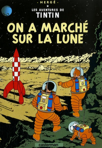 Les Aventures de Tintin Tome 17 : On a marché sur la Lune. Mini-album