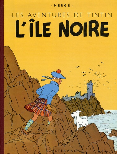 Les Aventures de Tintin : L'Ile noire. Edition fac-similé en couleurs