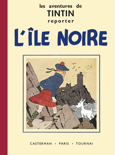 Les Aventures de Tintin : L'ile noire. Petit format