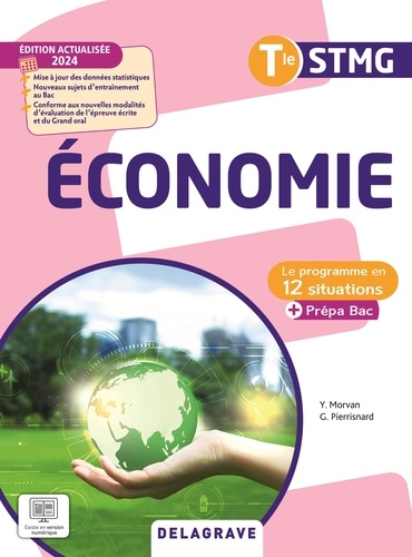 Economie Tle STMG Le programme en situations. Pochette élève, Edition 2024