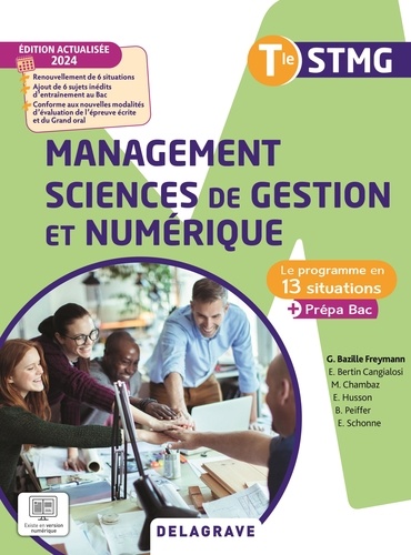 Management, sciences de gestion et numérique Tle STMG Le programme en situations. Pochette élève, Edition 2024