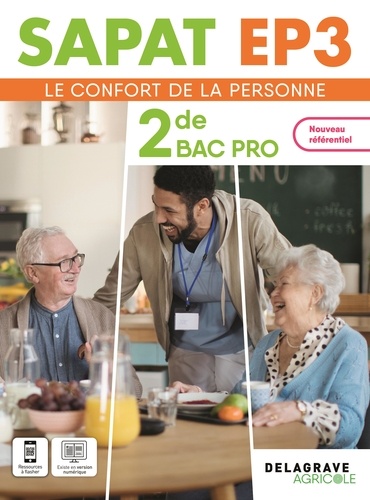 SAPAT EP3 2de Bac Pro Delagrave agricole. Pochette élève, Edition 2024